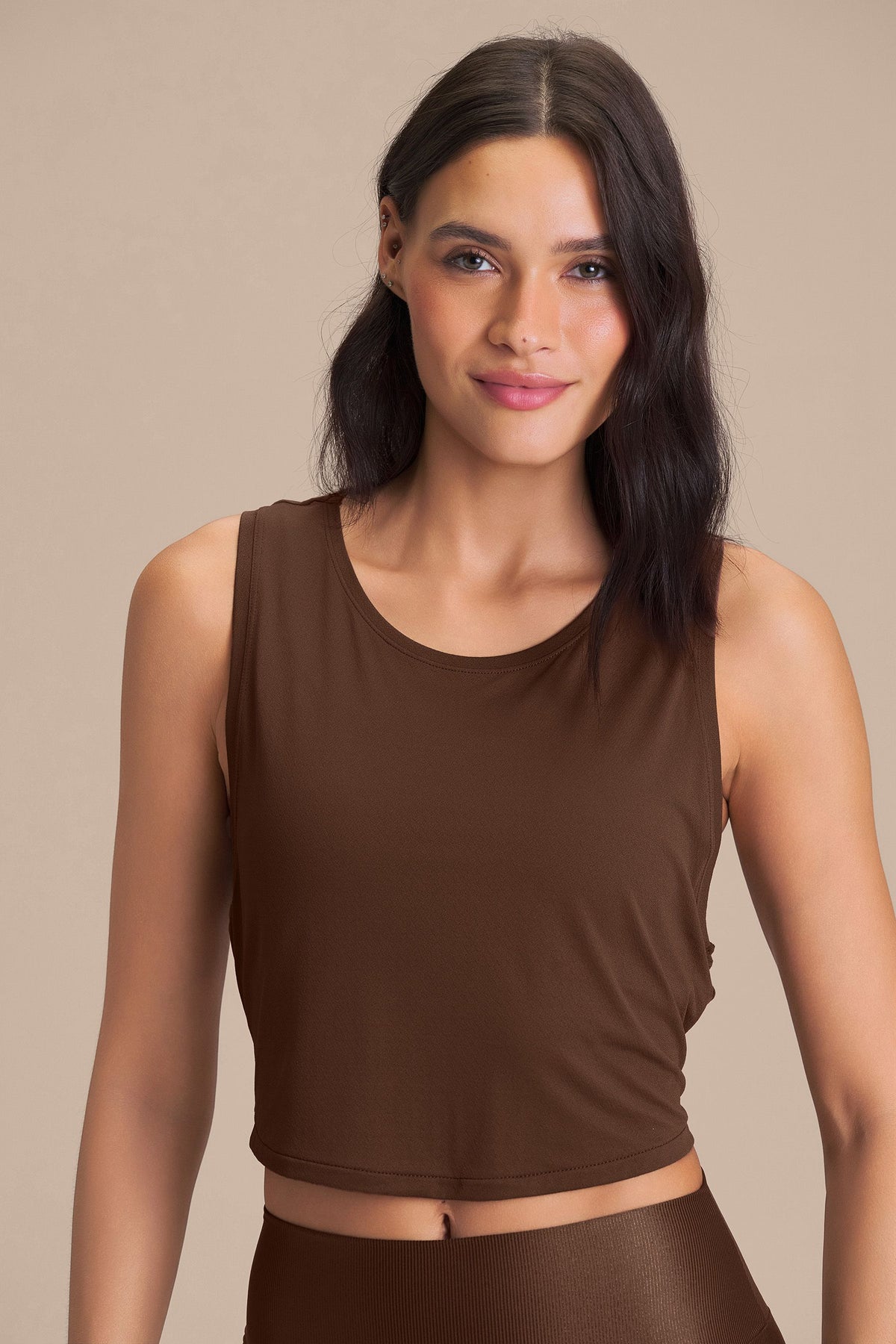 Bequemes bauchfreies Top