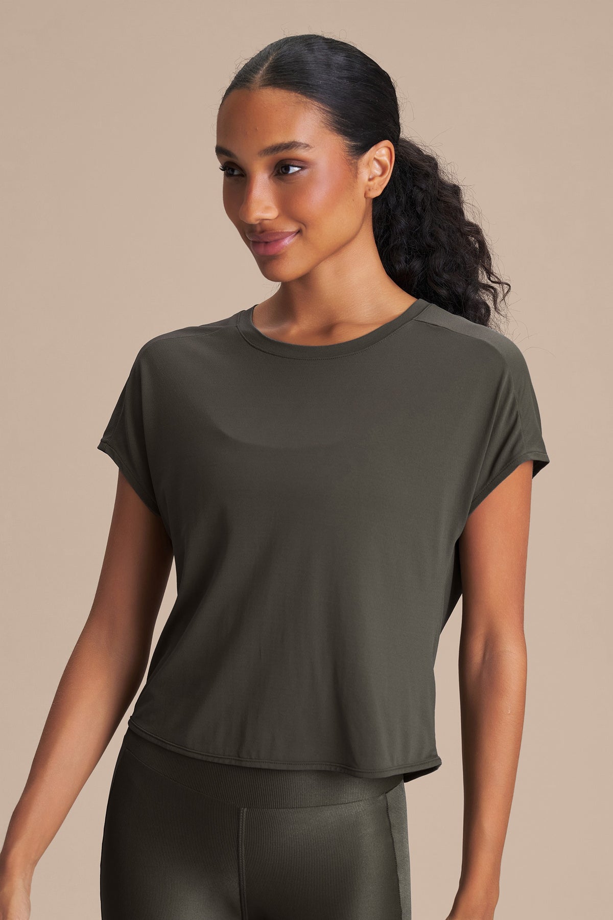 Comfort-Atemrücken-T-Shirt